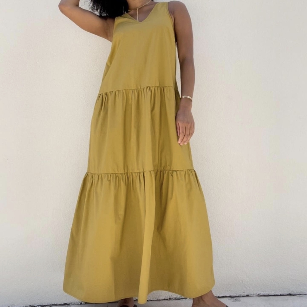 Target Who What Wear dress, Size Sm, gold
